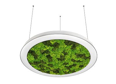 Подвесной светодиодный светильник, 72Ватт, D-800мм. DL800S72WW Moss White