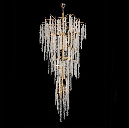 Люстра Sinfonia di Luce Gold Tall Great Light LS60421