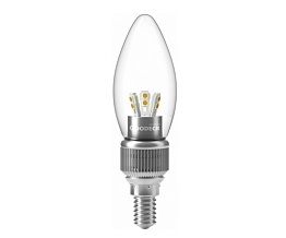 Лампа диммируемая Kink Light Свеча E14 7W Led 1003011107d/gl 