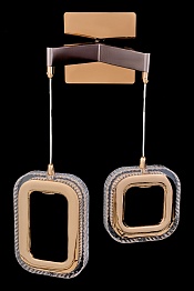 Бра Theona LE7701/2W Grey/Gold