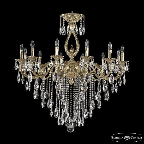 Люстра Bohemia Ivele Crystal 72401/12/360 B G FS2B