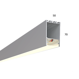 Линейный светильник LINE 5070 (Anod/3000mm/LT70 — 4K/62W)