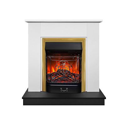 NORD STD WTM/BLM с очагом Majestic Lux Brass RealFlame 306380