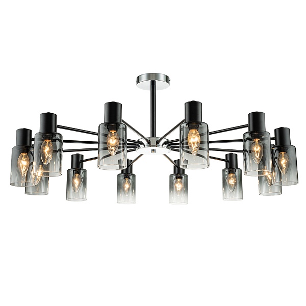 Светильник на штанге Escada 2120/12P E14*40W Black