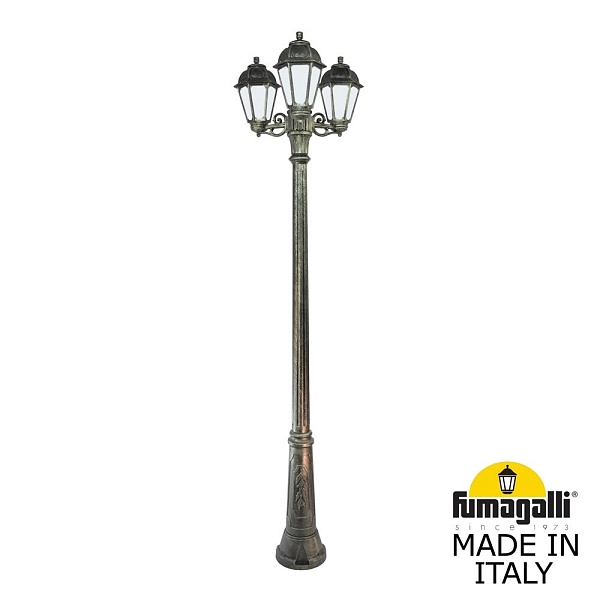 Светильник уличный FUMAGALLI RICU BISSO/SABA 3L К22.157.S30.BYF1R