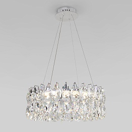 Подвесная светодиодная люстра с хрусталем 90371/1 Strotskis Bogates