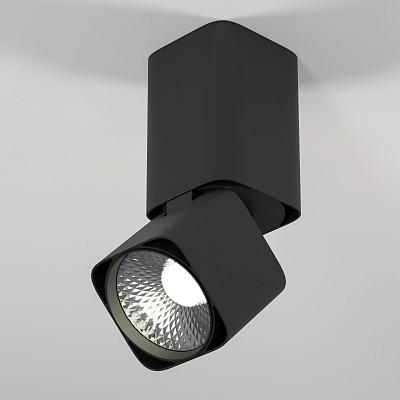 Светильник потолочный поворотный светодиодный Cubus 10W 4000K чёрный 25043/LED Elektrostandard 46903