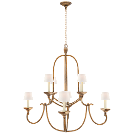 Люстра Visual Comfort Flemish CHC1494GI-L
