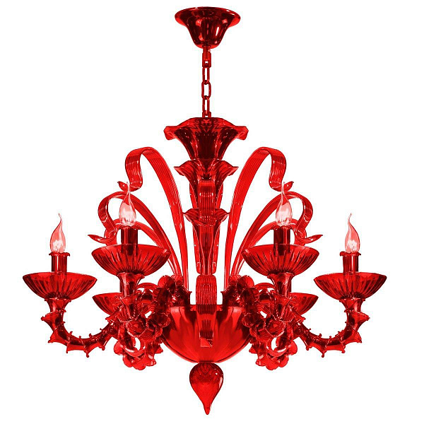 Подвесная люстра Donolux Opera S110188/6red