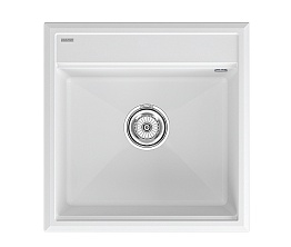 Мойка гранитная STEPIA-500, PM115051-WH , белый, 500х510, Paulmark