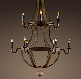 Люстра Loft Wine Barrel Hanging Chandelier 18 RH21653