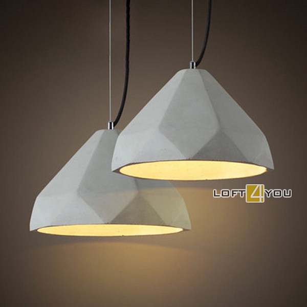 Светильник лофт Beton Pendant 5 Loft4You L01024