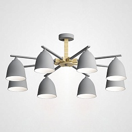 Потолочная люстра Noa 8 Gray Chandelux CHDL-11073
