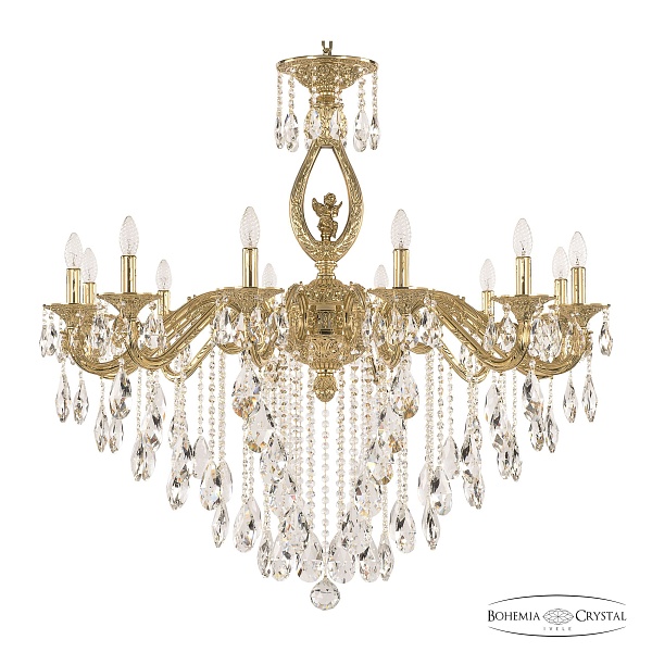 Люстра Bohemia Ivele Crystal 71402/12/360 B G FA1B