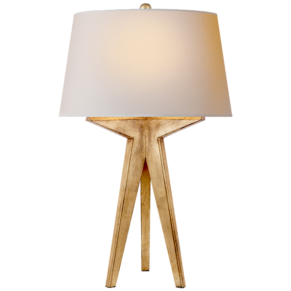 Настольная лампа Visual Comfort Russell Modern Tripod CHA8994GI-NP