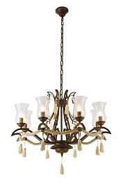 Люстра подвесная Arte Lamp GALEONE A8989LM-8BR