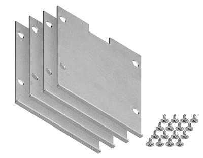 Заглушка для накладного алюминиевого шинопровода GP3050 (комплект 4шт) Ambrella Light GP8550
