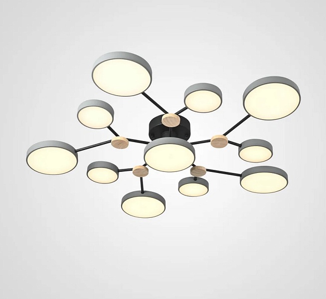 Потолочная люстра Gamma D102 Grey Chandelux CHDL-12007