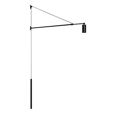 Настенный светильник Arlight SP-KANEL-WALL-6W Warm3000 (BK, 36 deg, 230V, TELESCOPIC) (IP20 Металл) 