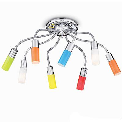 Потолочная люстра Ideal Lux Ecoflex PL8 Color