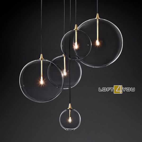 Свеильник Loft4you Loft Glass Metal L09243