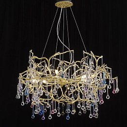 Люстра Bijout Chandelier Gold Round Сolor Great Light LS60443