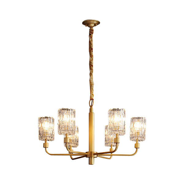 Люстра подвесная LED7 Future Lighting Loft Industry Modern - Gold Ice Chandelier