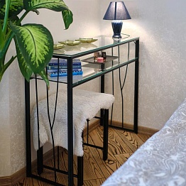 Консольный стол AllConsoles 1121-CB clear