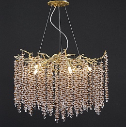 Люстра Sinfonia di Luce Gold Amber Great Light LS60397