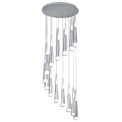 Люстра Vibia Slim Jordi Vilardell Silver Cascade 14