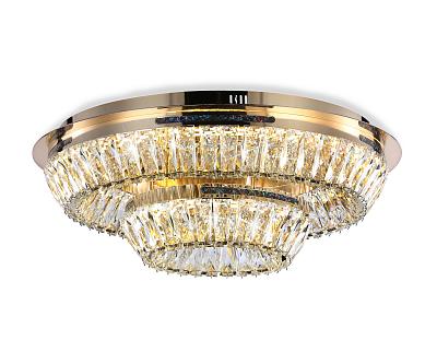 Потолочная светодиодная люстра с хрусталем Ambrella Light TR5031
