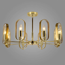 Люстра Defense Oval Gold