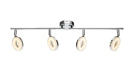 Спот GLOBO 56121-4, хром, LED, 4x4W