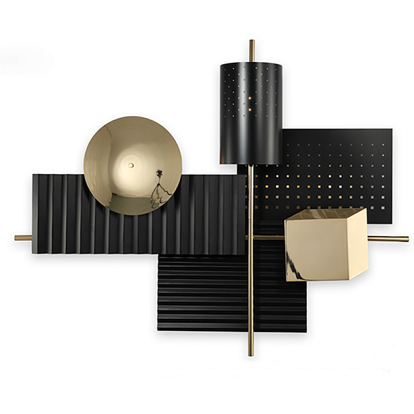Бра Abstra black&gold Loft Concept 44.588