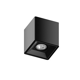 Точечный светильник Hesby Flux HSBL_0120 IP20, 10Вт, GU5.3, черный
