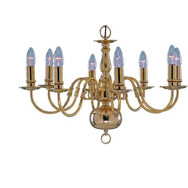 Люстра подвесная Arte Lamp FLEMISH A1019LM-8PB