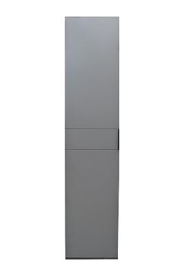 GD-10023-6 Шкаф Альто(Alto) пенал c полками,цвет серый Кобальт, фасад глухой 50*57*228.5см