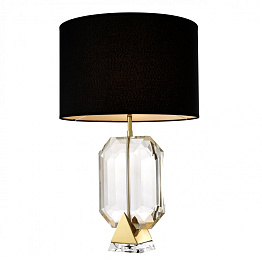 Настольная лампа Eichholtz Table Lamp Emerald Gold & Black