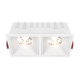 Встраиваемый светильник Maytoni Technical Alfa LED DL043-02-15W3K-D-SQ-W