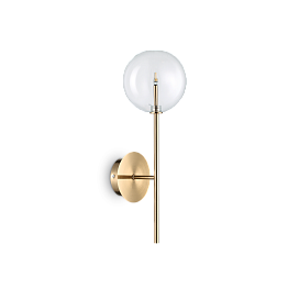 Настенный светильник Ideal Lux EQUINOXE AP1 OTTONE ANTICO