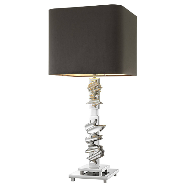 Настольная лампа Eichholtz Table Lamp Abruzzo Nickel