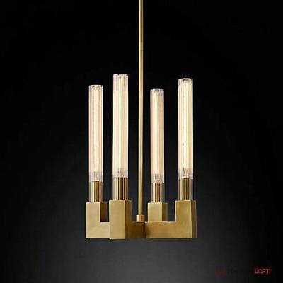 Люстра Rh Canelle Pendant Lamp 4 Modern Brass By Imperiumloft 84608-22