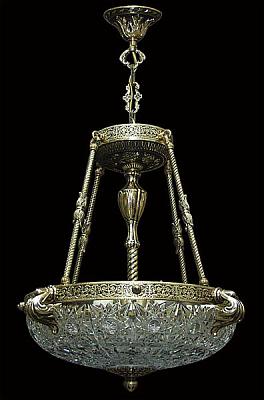 Люстра из хрусталя ХН-О-25 ТОК (400) Медальон