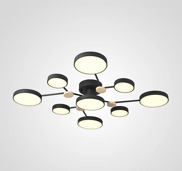 Потолочная люстра Gamma D98 Black Chandelux CHDL-12009