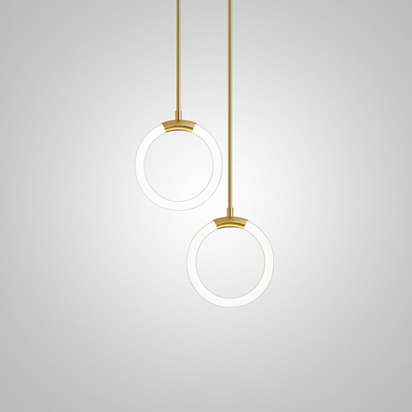 Светильник подвесной ImperiumLoft Nils Duo D15 Brass 239900-23