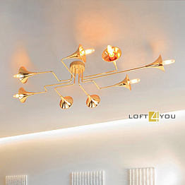 Светильник потолочный Ceiling Gold Trub Loft4You L01439
