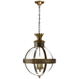 Потолочный светильник Visual Comfort Crown Top Globe CHC2111BZ/AB-CG