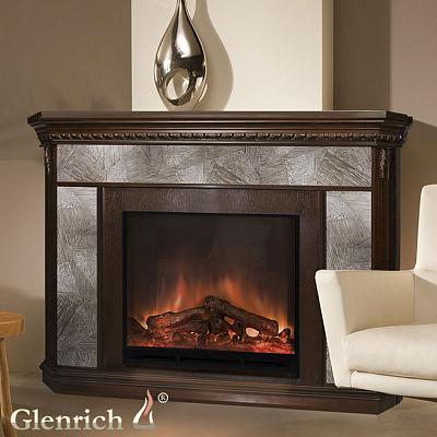 Электрокамин Гленрич «Каролина Delux» марсель