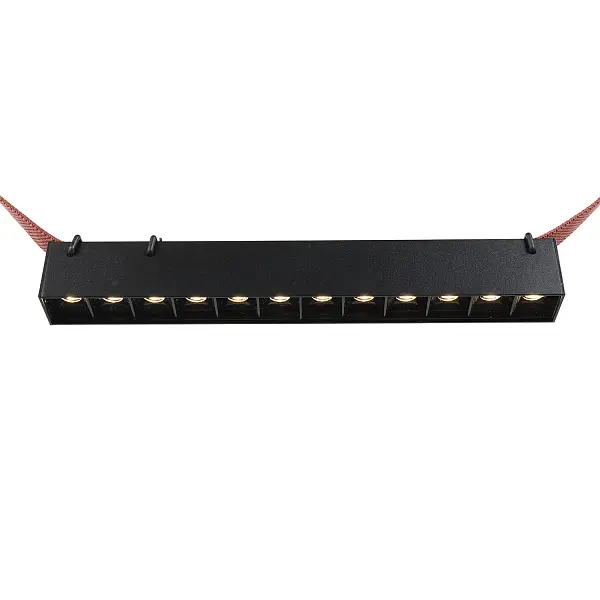 Светильник трековый Denkirs BELTY GRILL DK5570-BK