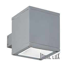 Уличный настенный светильник Ideal Lux Snif Square AP1 Grigio